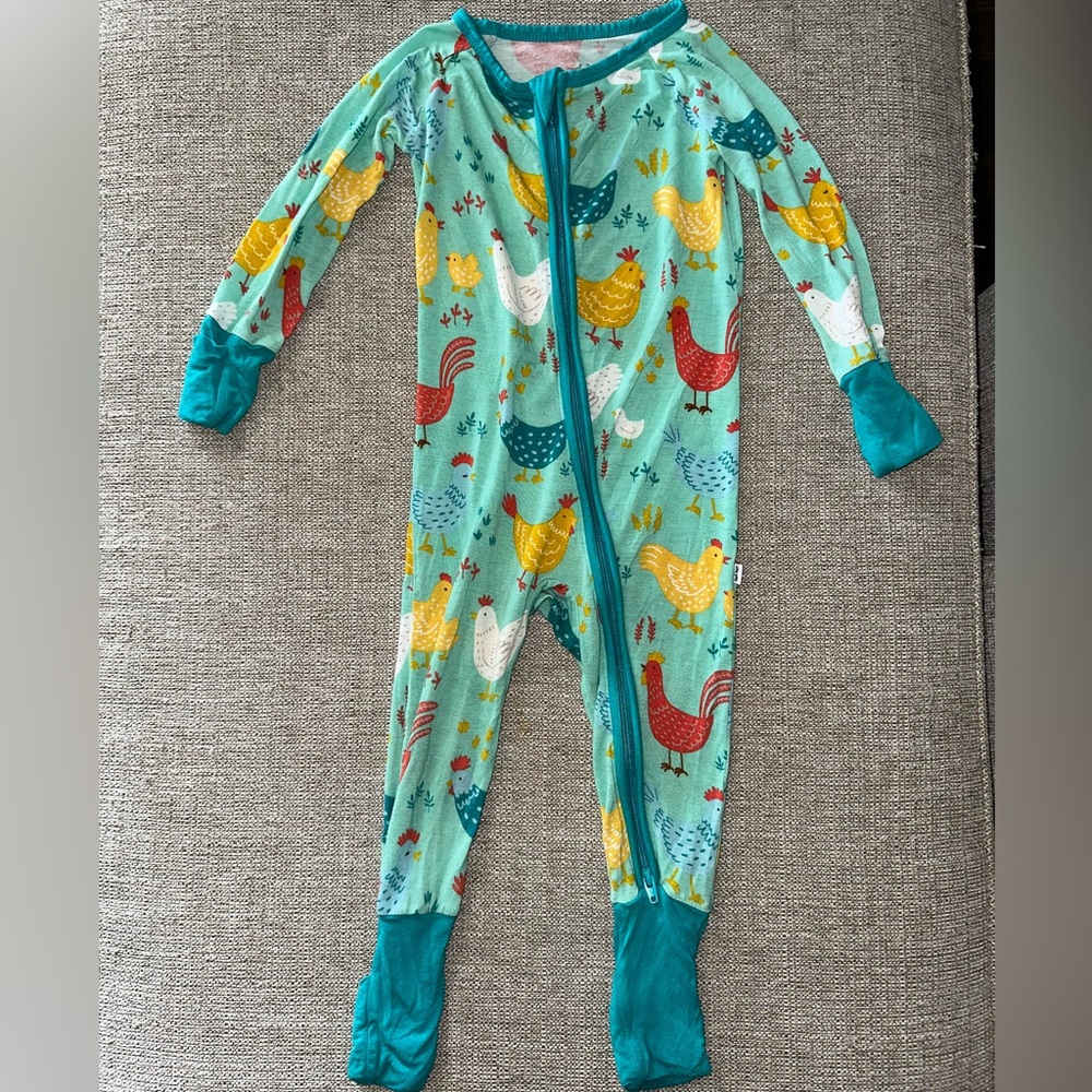 Little Sleepies 6-12 Cozy Coop Zippy